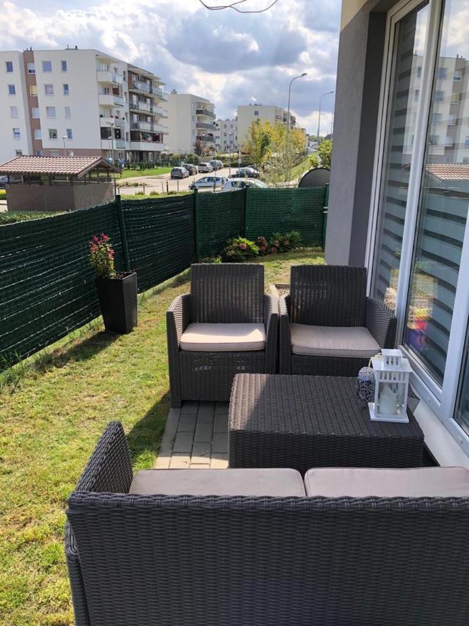 Apartament Rodzinny z ogródkiem Gdansk Exterior foto